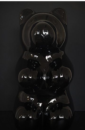 plastik bär jellybear black Manuel W Stepan Art Design Pop Art Wien