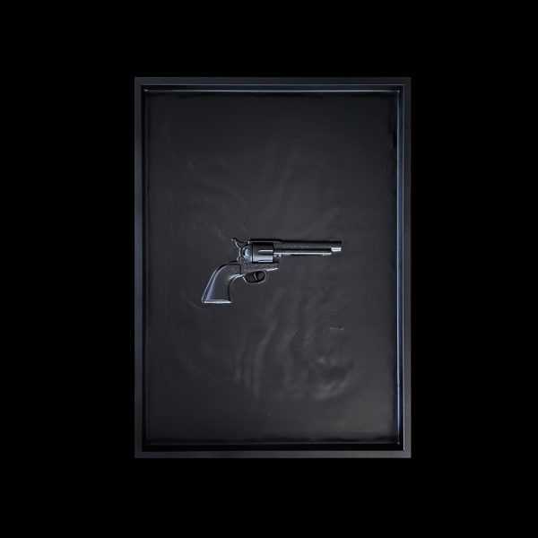 Manuel W Stepan Art Design Pop Art Wien Revolver Black